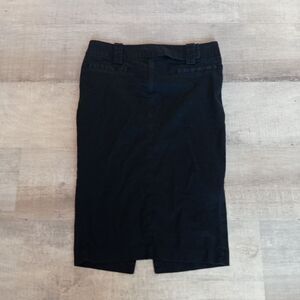 Zara Basic Skirt Women's M Straight & Pencil Skirt Black